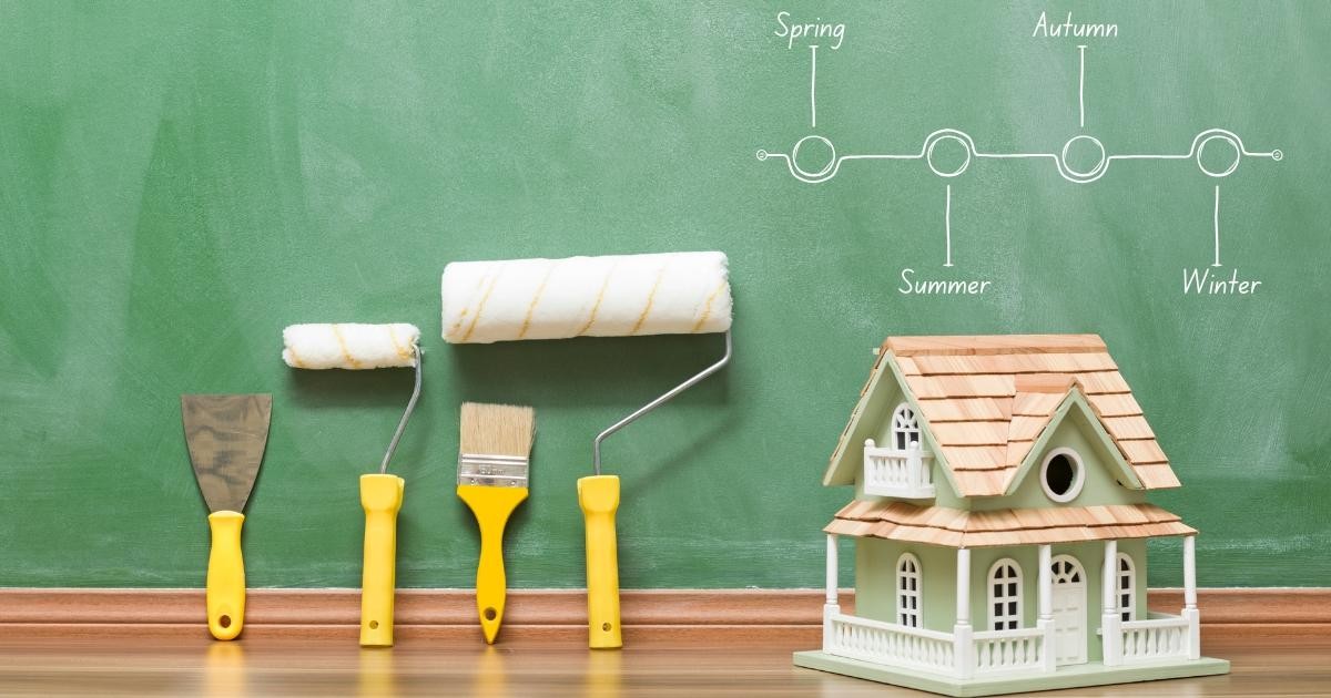 Creating a Home Improvement Timeline for Seasonal Changes