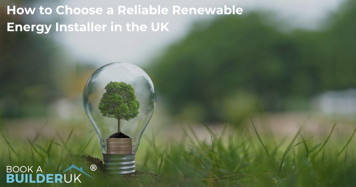 How to Choose a Reliable Renewable Energy Installer in the UK