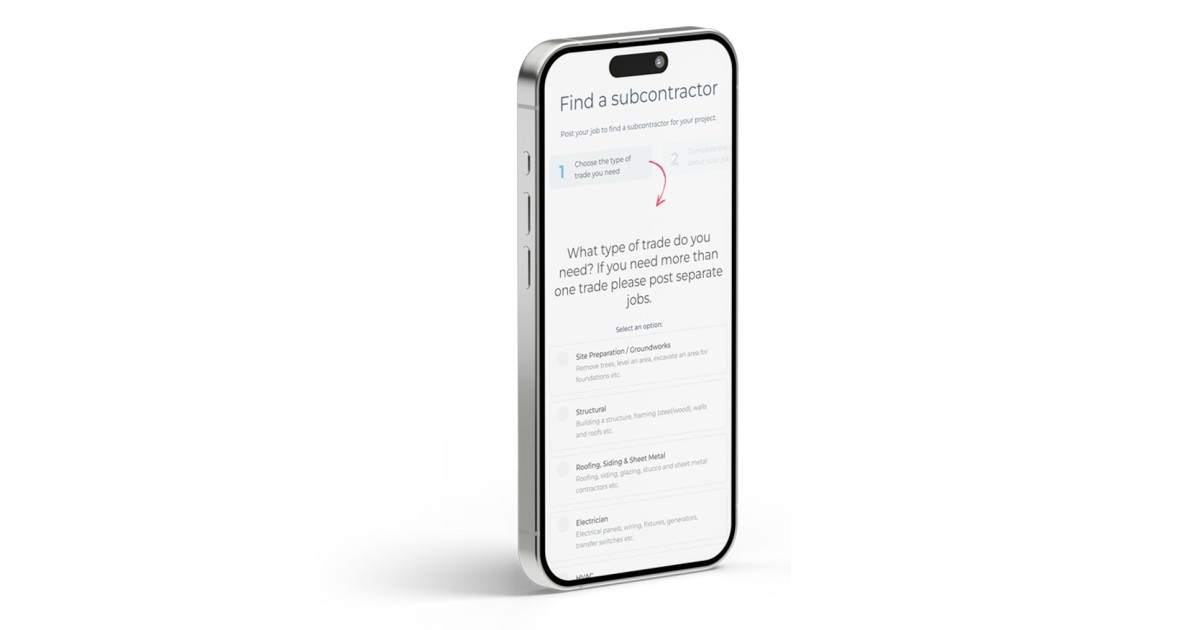 How tradespeople can find subcontractors for free on BookABuilderUK.com