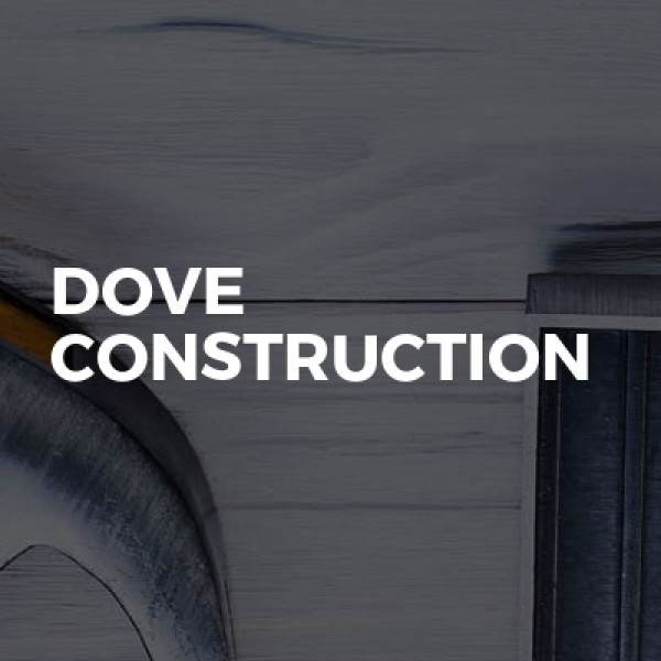 Dove construction logo