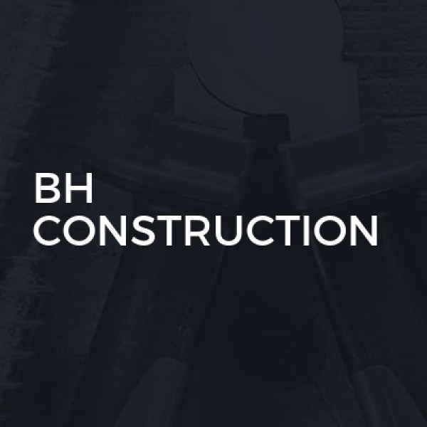 BH CONSTRUCTION logo