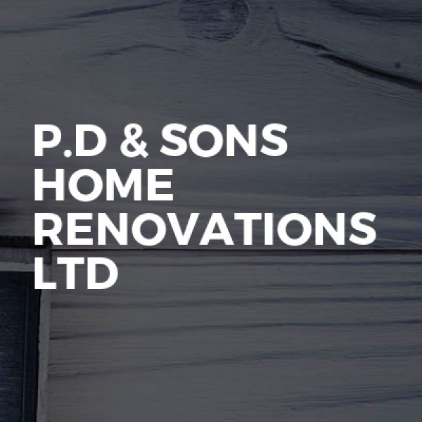 P.D & Sons Home Renovations LTD logo