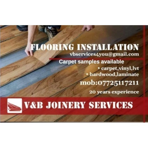 V&B Joinery Services  logo