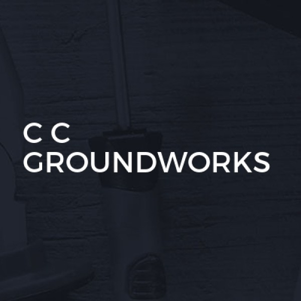 C C Groundworks logo