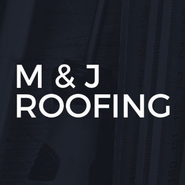 M & J Roofing logo