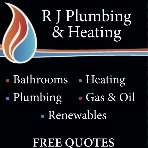 R J Plumbing&heating logo