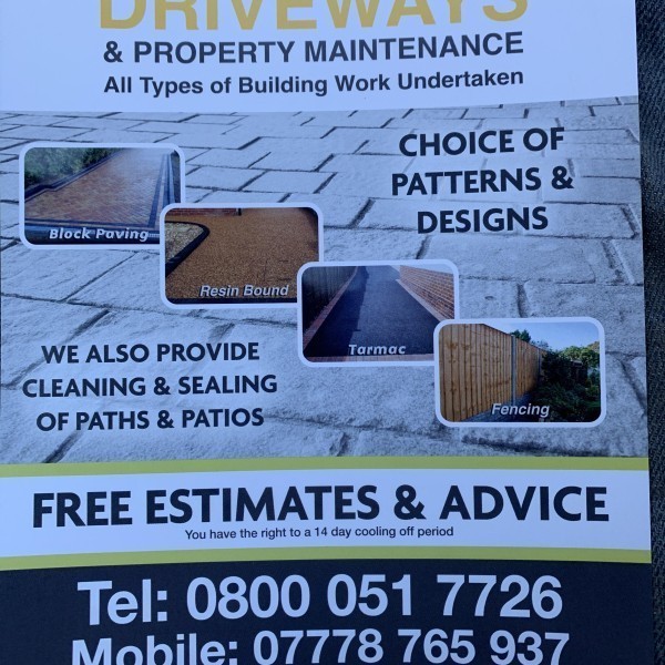 Jacob’s Driveways And Property Maintenance Ltd logo