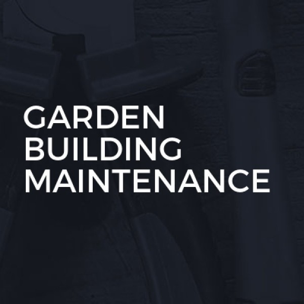 GARDEN BUILDING MAINTENANCE logo