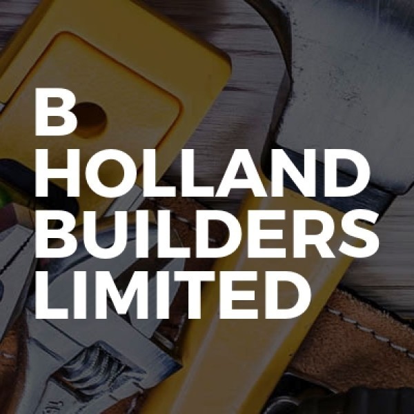 B holland builders limited logo
