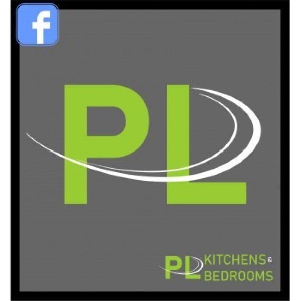 PL KITCHENS & BEDROOMS logo