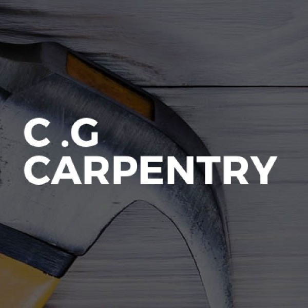 C .G Carpentry logo