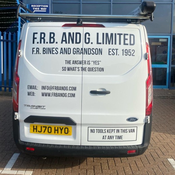 F. R. B. And G. Limited logo