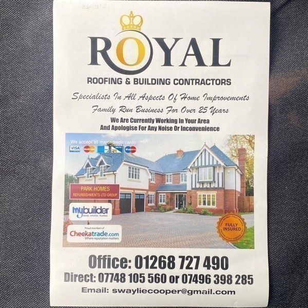 Royal Roofing & Building Contractors logo