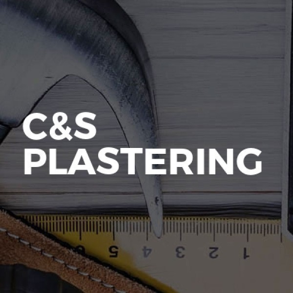 C&S Plastering  logo