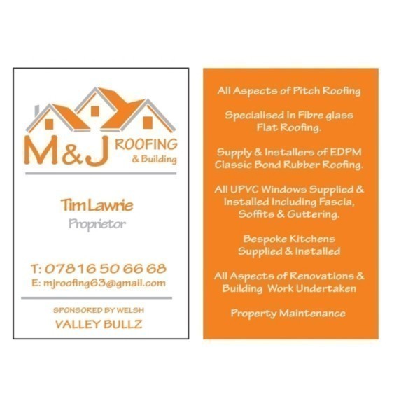 M&J Roofing & Building logo