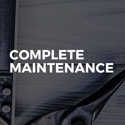 Complete Maintenance | BookaBuilderUK Member Profile