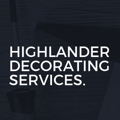 Highlander Decorating Services. logo