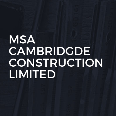 Msa Cambridgde Construction Limited logo